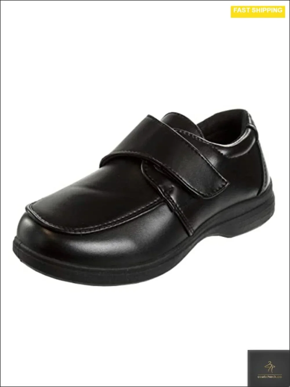 Boys School Uniform Loafer Oxford Dress Shoes Slip-On Faux-Leather